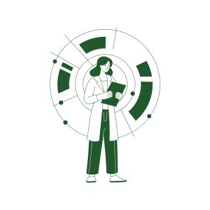 Data Management, Researcher, Analyst, Expert, Statistician icon