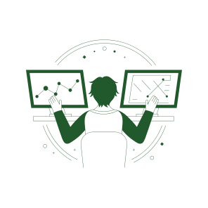 Data Modelling, Screening, Interface, Technology, Working icon