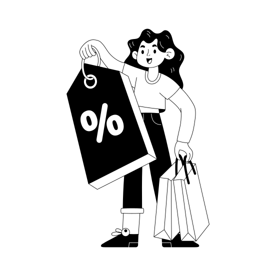 Discount Tag. illustration