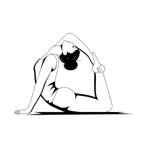 Galavasana, Yoga, Fitness, Workout, Exercise, icon