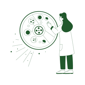 Microbiology, Bacteria, Virus, Fungi, Research icon