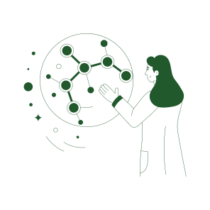 Molecular Research, Compound, Particles, Scientist, Expert icon