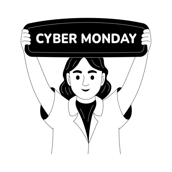 Monday Sale illustration
