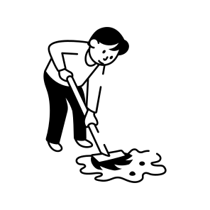 Mopping icon