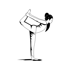 Natarajasana, Asanas, Yoga, Fitness, Workout, icon
