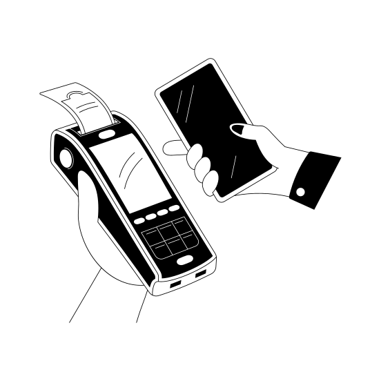 Pos Terminal illustration