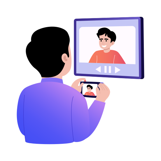 Record Lecture, Videography, Webinar, Teaching, Learning illustration