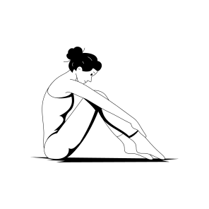 Sage Twist, Sitting, Yoga, Fitness, Workout, icon